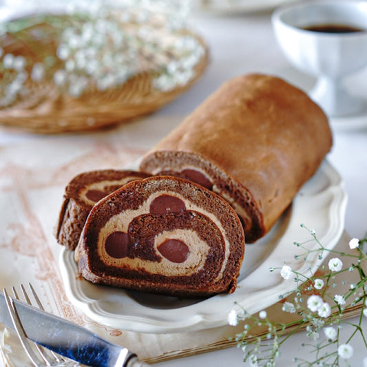 ガナッシュロールケーキ・トロワショコラ【京都府|パティスリー「織」SHIKI】