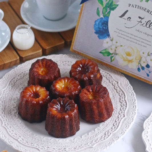 人気カヌレ3種6個【東京都|パティスリー・ラ・フィーユ】